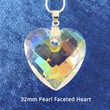 Harmonywear - Pearl Faceted Heart